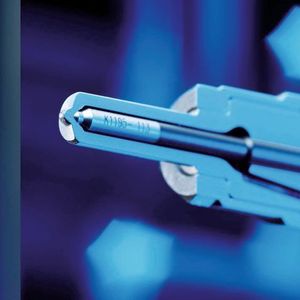 Einspritzdüsen dienen als Testobjekt für die Funk-Pro-Mikro-Methodik. Der Einfluss bestimmter Bauteileigenschaften, zum Beispiel der Spritzlochform auf das Einspritzverhalten, steht im Fokus der Untersuchungen. 