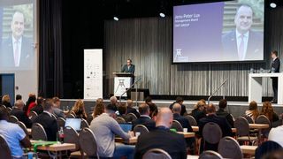 In 2024, more than 400 experts from over 20 countries, 80 speakers and 45 exhibitors from politics, science and business took part at the event.  (Source: DMT Group
)