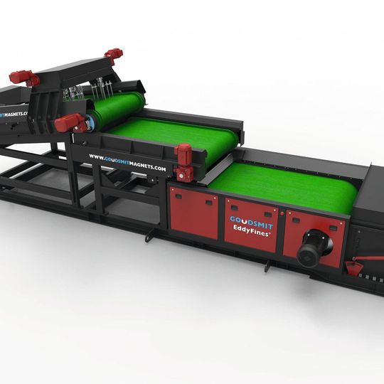 Produktverteiler ersetzt Vibrationsrinne und verhindert Verstopfungen(Bild:  Goudsmit Magnetics)