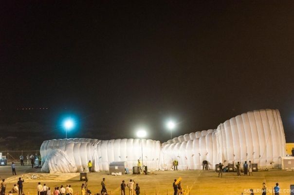 Flug 5 Mandalay - Chongqing, China: Impressionen (Bild: Solar Impulse)