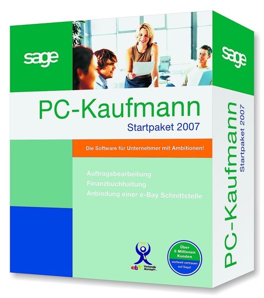 verbindet. Der PC-Kaufmann bietet Anwendern eine Schnittstelle zum eBay-Shop (Archiv: Vogel Business Media)