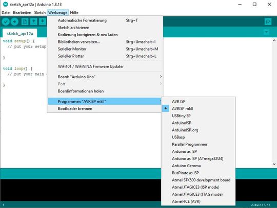 Arduino bietet auch eine Entwicklungsumgebung, mit der Programme für Arduino-Boards geschrieben werden können.(Bild:  Arduino)
