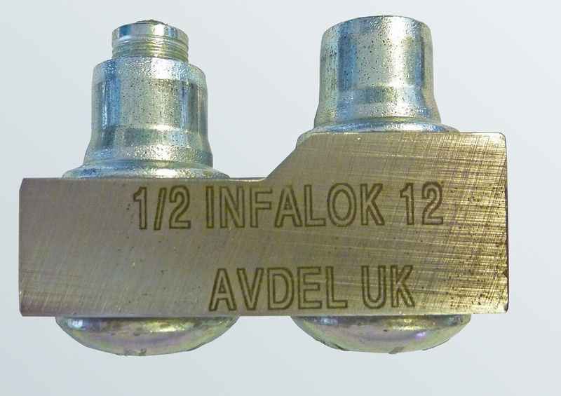Infalok Schießringbolzen im Min- und Max-Klemmbereich. (Bild: Avdel)