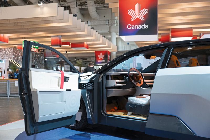 In diesem Jahr war Kanada Partnerland der Hannover Messe.  Besonders hervorgetreten ist die innovative Rolle kanadischer Unternehmen und Institutionen in Schlüsselbereichen wie künstliche Intelligenz, Digitalisierung und erneuerbare Energien.  (Bild: Deutsche Messe)