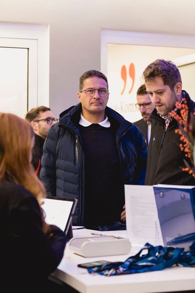 Das Wissensforum startet in den Tag. (Bild: Stefan Bausewein)