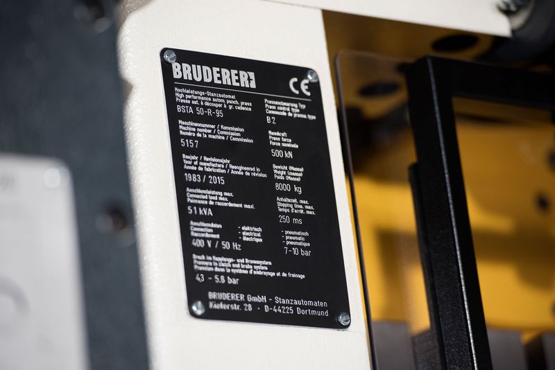Nach einem Maschinen-Upgrade geht es noch lange weiter. (Bruderer)