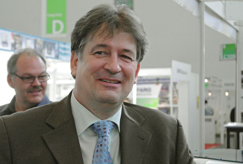 Klaus Hoffmann, Mag-Tec: „Wir sind dieses Jahr schon das zweite Mal auf der Usetec. Ich verspreche mir einen regen Kontakt zu Neukunden im Bezug Retrofitting.“  (Bild: Schreier)