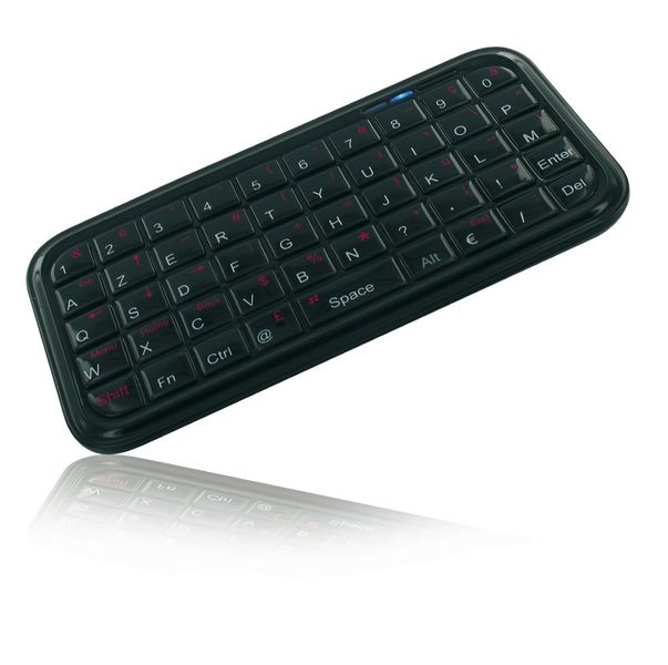 Die BBK200-Bluetooth-Tastatur ist handflächen-groß und passt somit in jede Tasche. (Bild: Beewi)
