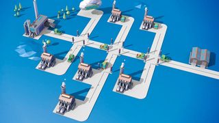 Der Switch als intelligente „Ampel“ im Datenverkehr. (Indu-Sol)