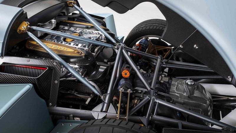 Der AMG-V12 leistet im Huayra Codalunga 840 PS. (Bild: Pagani)