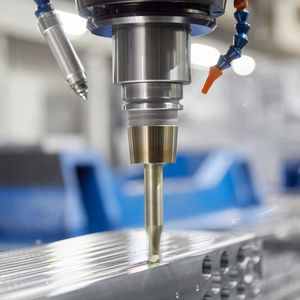 Fogs on the run! Die aus zwei anderen Starrag-Maschinen konzipierte Droop+Rein Fogs HD schlichtet rund 20 bis 30 Prozent schneller als eine Portalmaschine. Auch die mannlose Fertigung lässt sie zu.(Bild:  R. Baumgarten / Starrag)