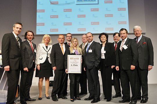 Platz 3 ging an Auto- & Motorradhaus Schmidt, Lutherstadt Eisleben (Honda). (Archiv: Vogel Business Media)