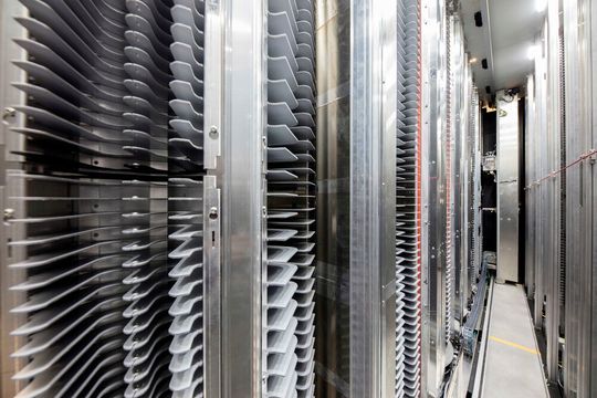 Speziell isolierten Rotationstürme des Magic Towers von Otto Künnecke.(Bild:  Otto Künnecke GmbH)