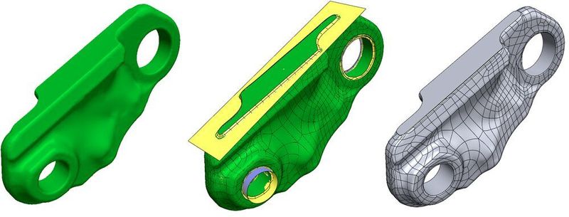 Zudem sorgen neue Funktionen für hybride Surfacing-Workflows für mehr Produktivität und verbessern die Wiederverwendbarkeit für nachgeschaltetes CAD. Verbesserungen des Skript-Editors in Geomagic Wrap erhöhen die Workflow-Effizienz. (3D Systems)