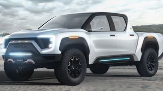 Neues aus der Elektroauto-Szene: Nikola hat einen elektrisch angetriebenen Pick-up angekündigt. (Bild: Nikola Corp.)