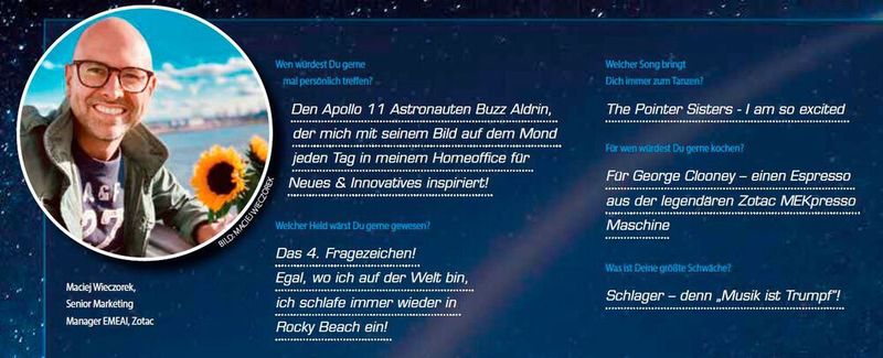 Maciej Wieczorek, Senior Marketing Manager EMEAI, Zotac (IT-Business)