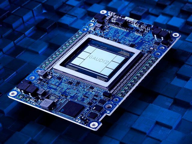 „Gaudi 2“ ist die zweite Generation der Intel-AI-Chips aus den „Habana Labs“.