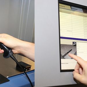 Claudio Tettamanti wollte eine Kamera direkt im Barcode-Scanner integrieren, um neben den technischen Details auch die visuelle Erkennung sicherzustellen.
