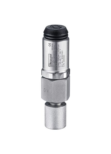 Druckaufnehmer PT-RF mit Anschlussadapter. (Bild: Stauff)