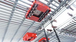 Auf der Logimat 2026 feiert das erste koordinierte „SkyBot“-Duo Premiere. (Bild: Ceilix)