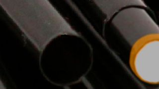 Ein Nanomolch mit Silberkern und Kupferkragen zur Reinigung von Nanoröhren. (Bild: UoS/tk)