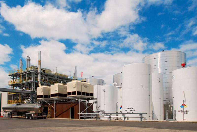 Renewable Energy Group is adding the 20 million gallon Sanimax biodiesel plant to its growing fleet of lower-cost, lower-carbon biorefineries. (Picture: REG)