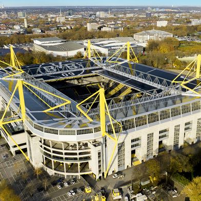 Der Signal Iduna Park zeigt, wie intelligentes, ISO 50001-zertifiziertes Energiemanagement und Gebäudeautomation die Modernisierung bestehender Infrastruktur unterstützen können.
 (Bild: BVB)