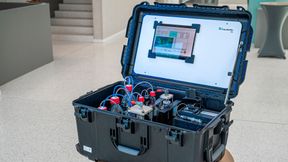 So mobil wie ein Koffer: Das InBaDtec-System für qPCR-basierte Wasseranalysen (Bild: Fraunhofer IMM)