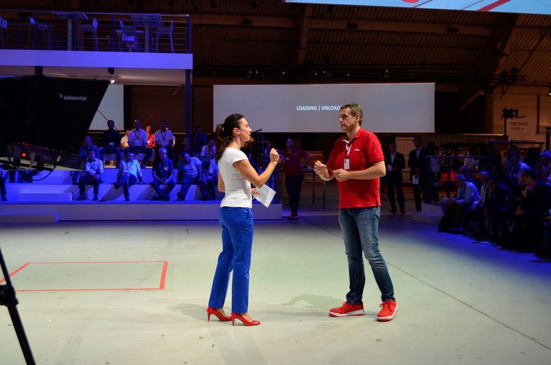 Impressionen von der World of Material Handling am 11. Juni 2018 in Mannheim. Gastgeber waren Linde und Dematic. (Sergio Caré-Lucas)