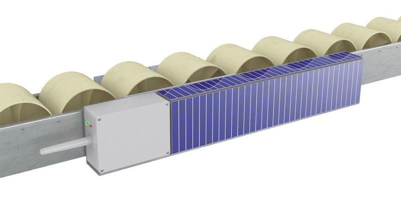 Bei den Solarmodulen im KLT-Bereich suchen die Wissenschaftler noch nach ergiebigeren Photovoltaikelementen. Bild: HS Osnabrück (Archiv: Vogel Business Media)