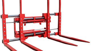 Der Versand der Lagergeräte wie dieser 2/1-Mehrpalettengabel „Generation F“ und der meisten Ersatzteile erfolgt bei Meyer innerhalb von 24 h. Bild: Hans H. Meyer (Archiv: Vogel Business Media)