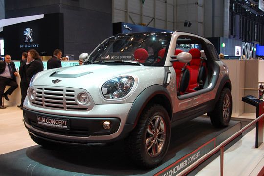 Nicht auf dem Mini-Stand, sondern bei Magna: Die Studie Beachbomber stand bereits in Detroit. (Archiv: Vogel Business Media)