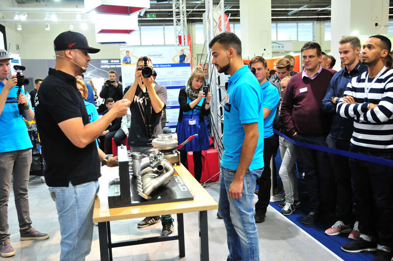 Zweiter Starter war Burak Yildirim. Auch er legte sich erst eine Strategie zurecht ... (Schmidt/»kfz-betrieb«)