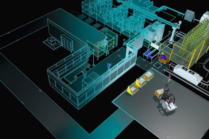 Visual Components 5.0 is the latest version of the manufacturing simulation solution and supports the virtual development and optimization of production systems.(Image: Kuka Group)