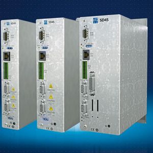 Zwei-Level-PWM (Pulsweitenmodulation)-Umrichter wie der SD4S können Asynchron- und Synchronmotoren mit Drehzahlen bis 240.000 1/min antreiben.(Bild:  Sieb & Meyer)