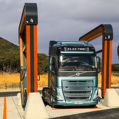 Der Lade-Hub im französischen Malataverne ist der nördlichste des Ladekorridors. (Bild: Milence)