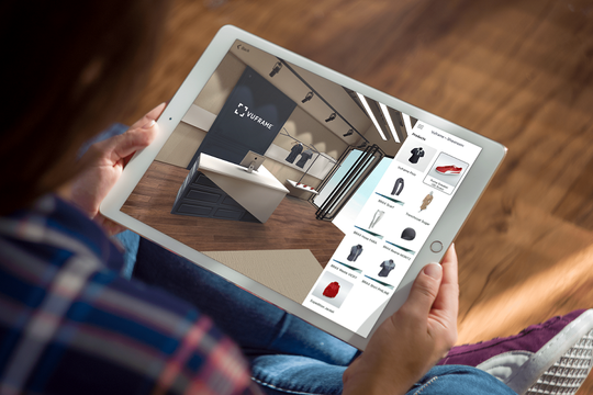(Augmented Reality und Virtual Reality ermöglicht es Kunden, Produkte virtuell zu visualisieren. (Bild: Vuframe))