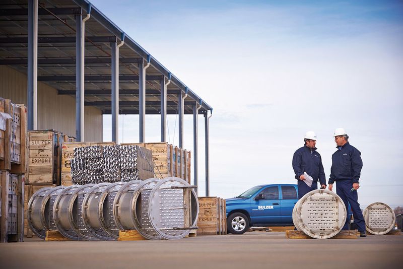 Der Bereich Chemtech entwickelte sich positiv. (Bild: Sulzer)