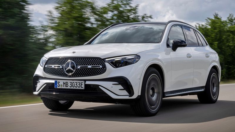 Platz eins der Autos mit Plug-in-Hybrid (PHEV) im Oktober 2023: der Mercedes GLK/GLC mit 1.300 Neuzulassungen (Bild: Mercedes-Benz)