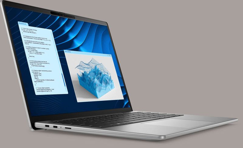 Das einfacher ausgestattete und günstigere Latitude 5455 folgt im Laufe des Jahres.  (Bild: Dell Technologies)