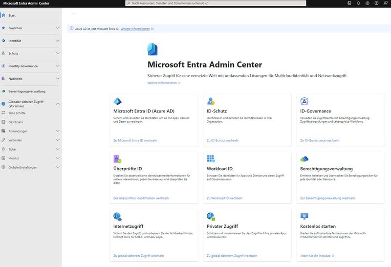 Secure Access Service Edge (SASE) bietet sicheren Netzwerkzugriff für Anwender und lässt sich auch mit Azure umsetzen. (Bild: Joos)