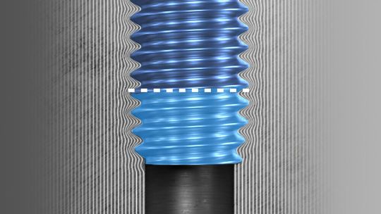 Eine überelastische Montage der Powertite ist auch in konisch gegossenen Kernlöchern in GD-Al möglich.(Bild:  Arnold Umformtechnik)