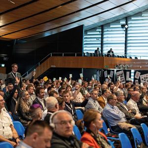 GV 50 Jahre VSAS im Kongresshaus Biel .(Bild:  VSAS/Alec Oestringer)