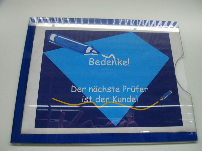 Bei BMW gilt das Motto: Bedenke! Der nächste Prüfer ist der Kunde! (Flir)