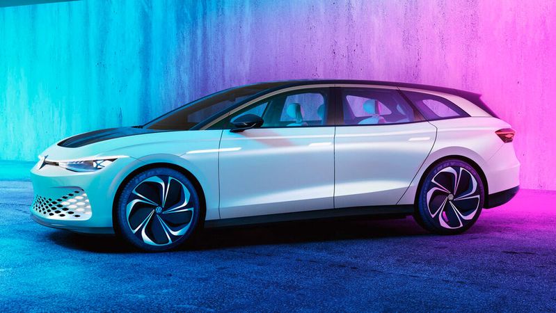 2024 soll der ID-6-Kombi an den Start gehen.(Bild:  Volkswagen AG)