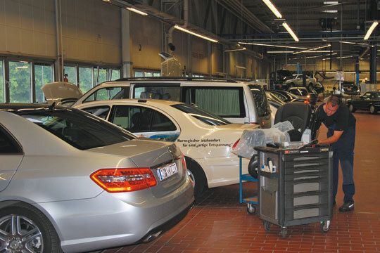 Besonderer Service für besondere Kunden: Taxifahrer wollen immer sofort bedient werden. (Archiv: Vogel Business Media)