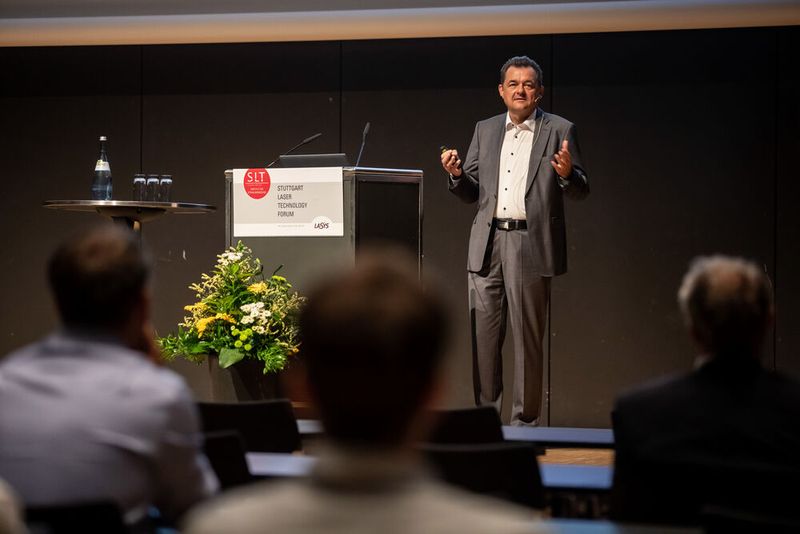 Die Stuttgarter Lasertage finden traditionell parallel zur Lasys im ICS der Messe Stuttgart statt.  (Bild: Landesmesse Stuttgart GmbH)