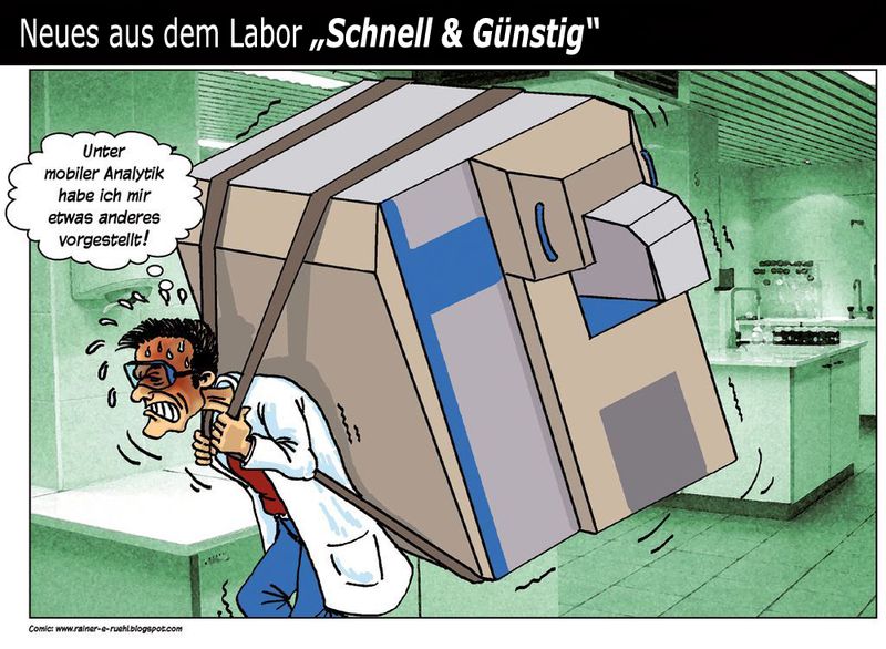 Übersicht unserer Bildergalerien (Comic: www.rainer-e-ruehl.blogspot.com) (Bild: LABORPRAXIS/Rühl)