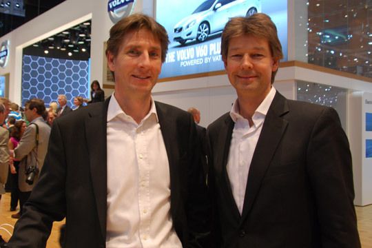 Hier sind wir bei einer Schweden-Marke gelandet: Holger und Michael Hedtke sind Volvo-Händler. (Archiv: Vogel Business Media)