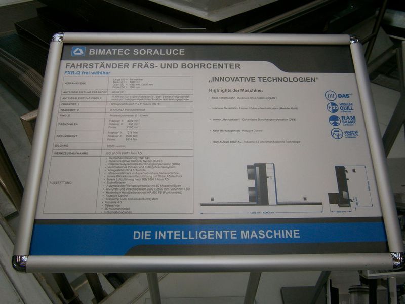 Hier ging's hoch hinaus: Diese FXR-Q arbeitete in rund 6 m Höhe mit DAS+ und anderen präzisionssteigernden sowie arbeitserleichternden Funktionen...ebenfalls live! (Königsreuther)